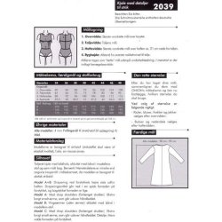 Onion 2039 Kjole med detaljer - til strik